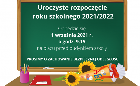 Uroczyste rozpoczęcie roku szkolnego 2021/2022